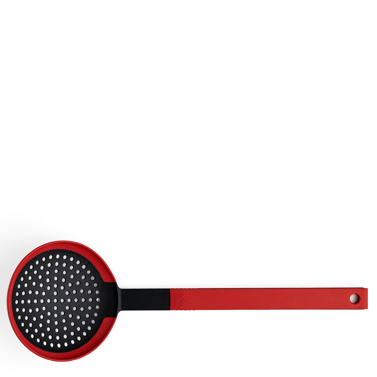 Woll Cook It Reikäkauha 32 cm Musta/Punainen