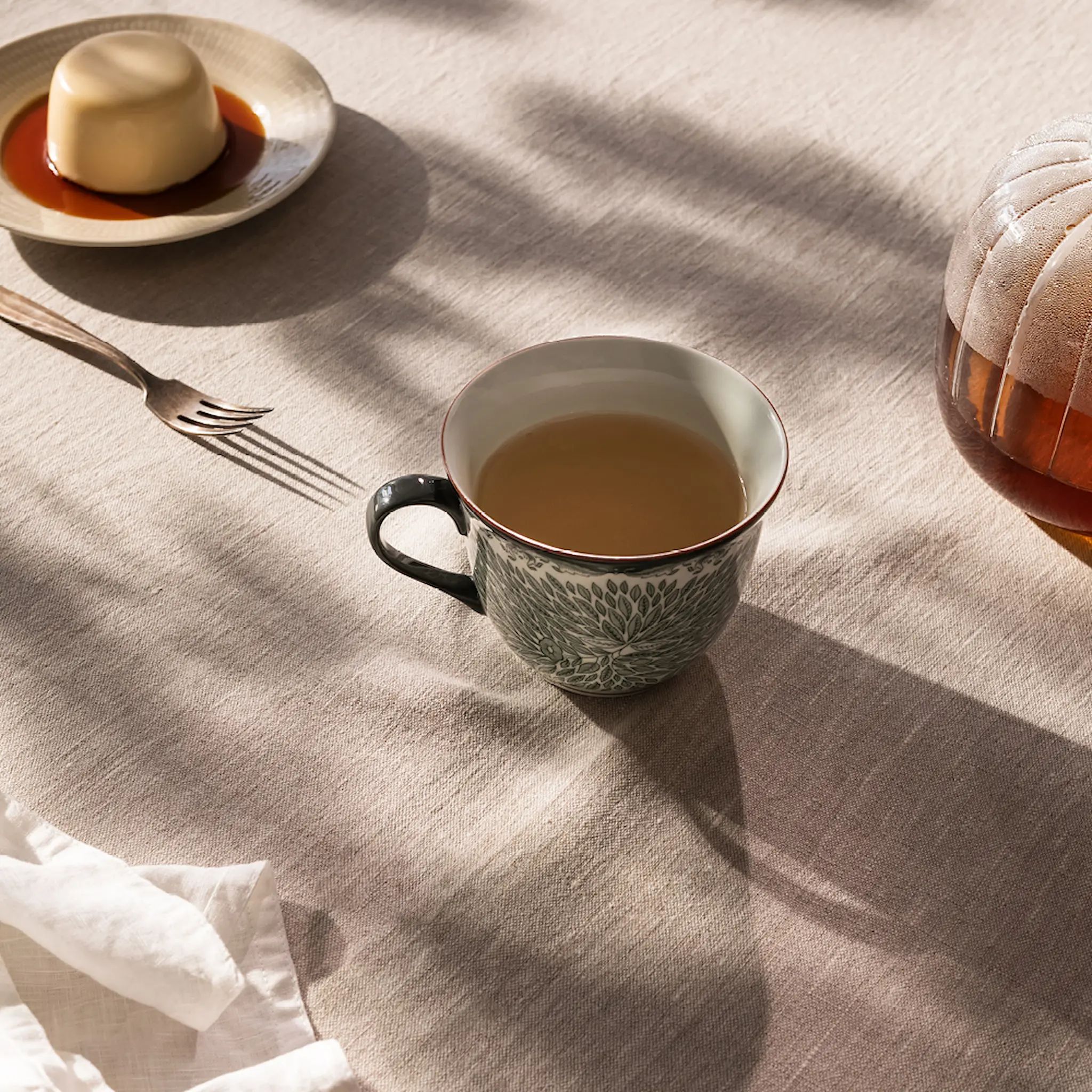 Rörstrand Ostindia Floris Muki 40 cl Vihreä