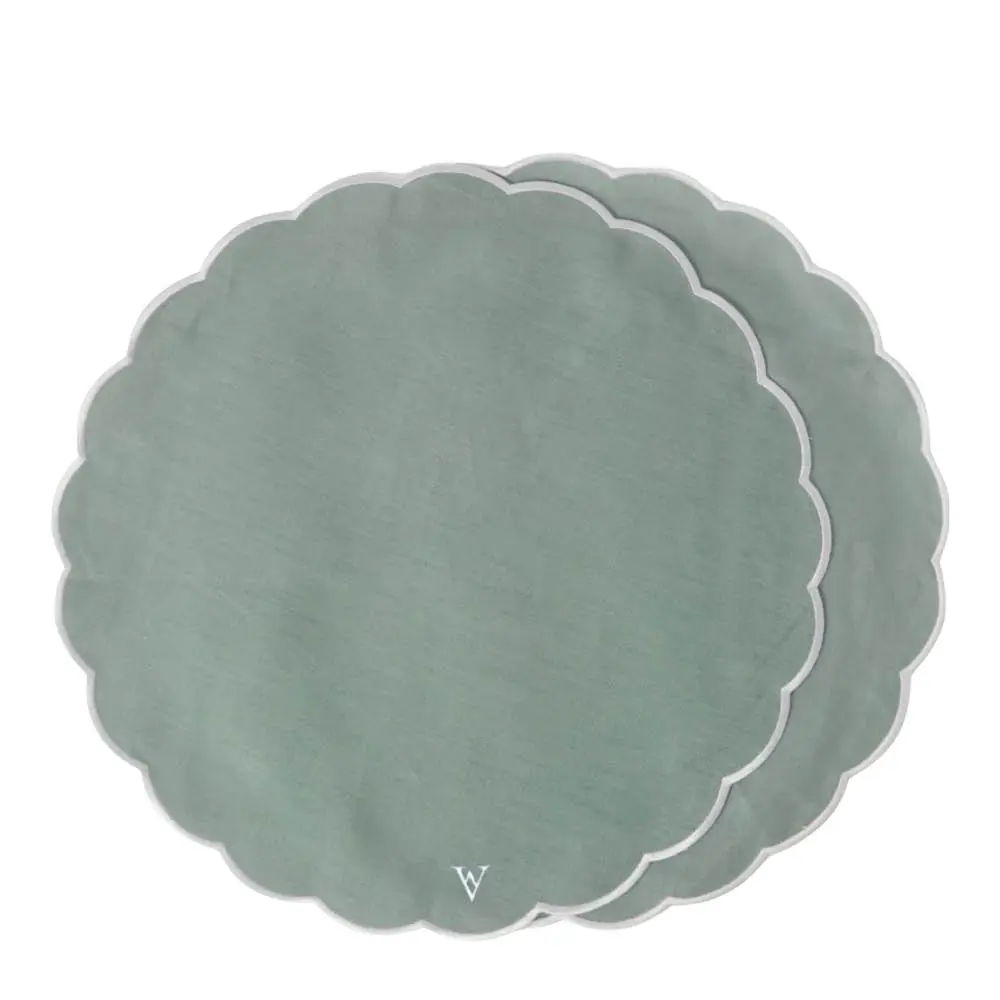 Grace Scallop Pöytätabletti 42 cm 2 kpl Florence