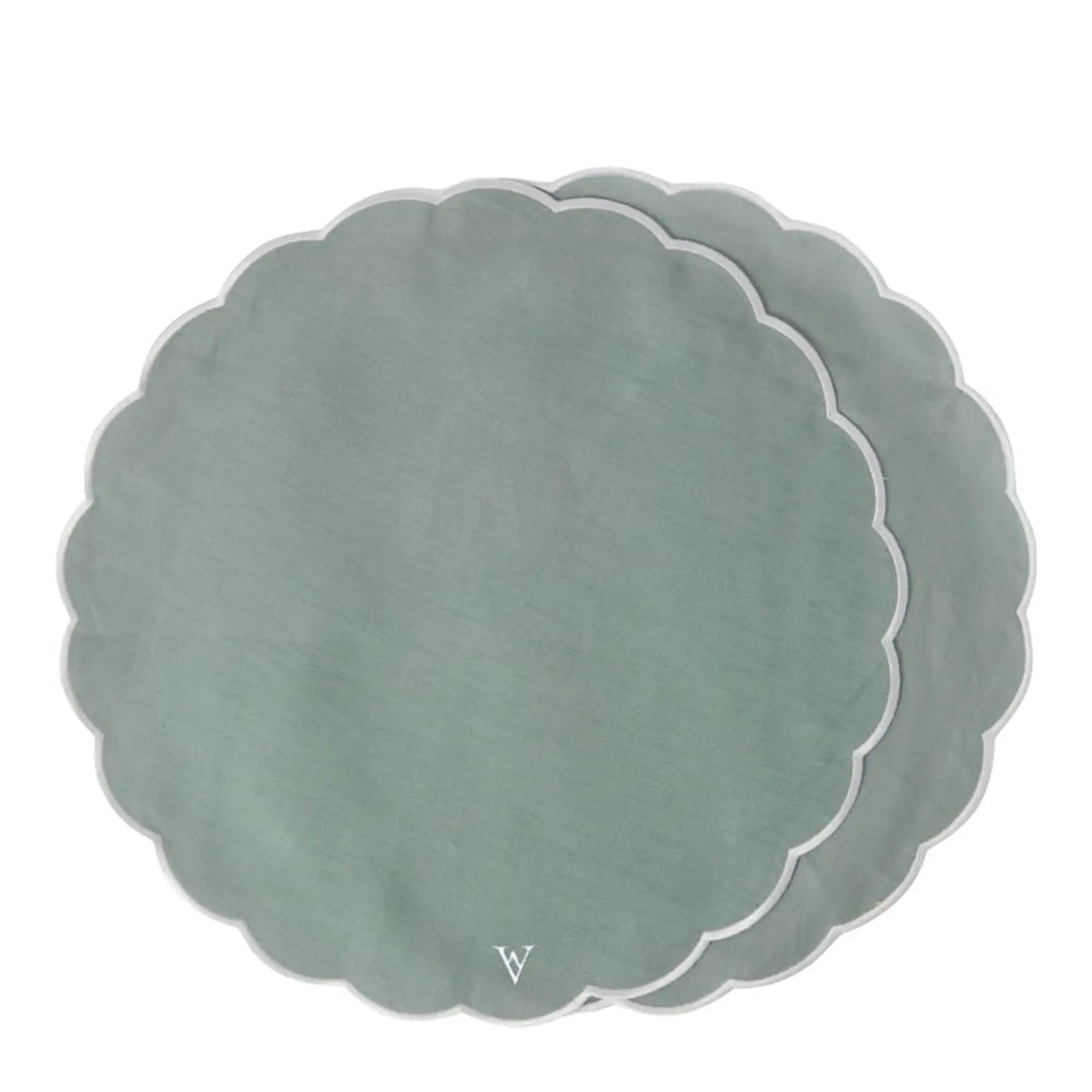 Von Norten Grace Scallop Pöytätabletti 42 cm 2 kpl Florence