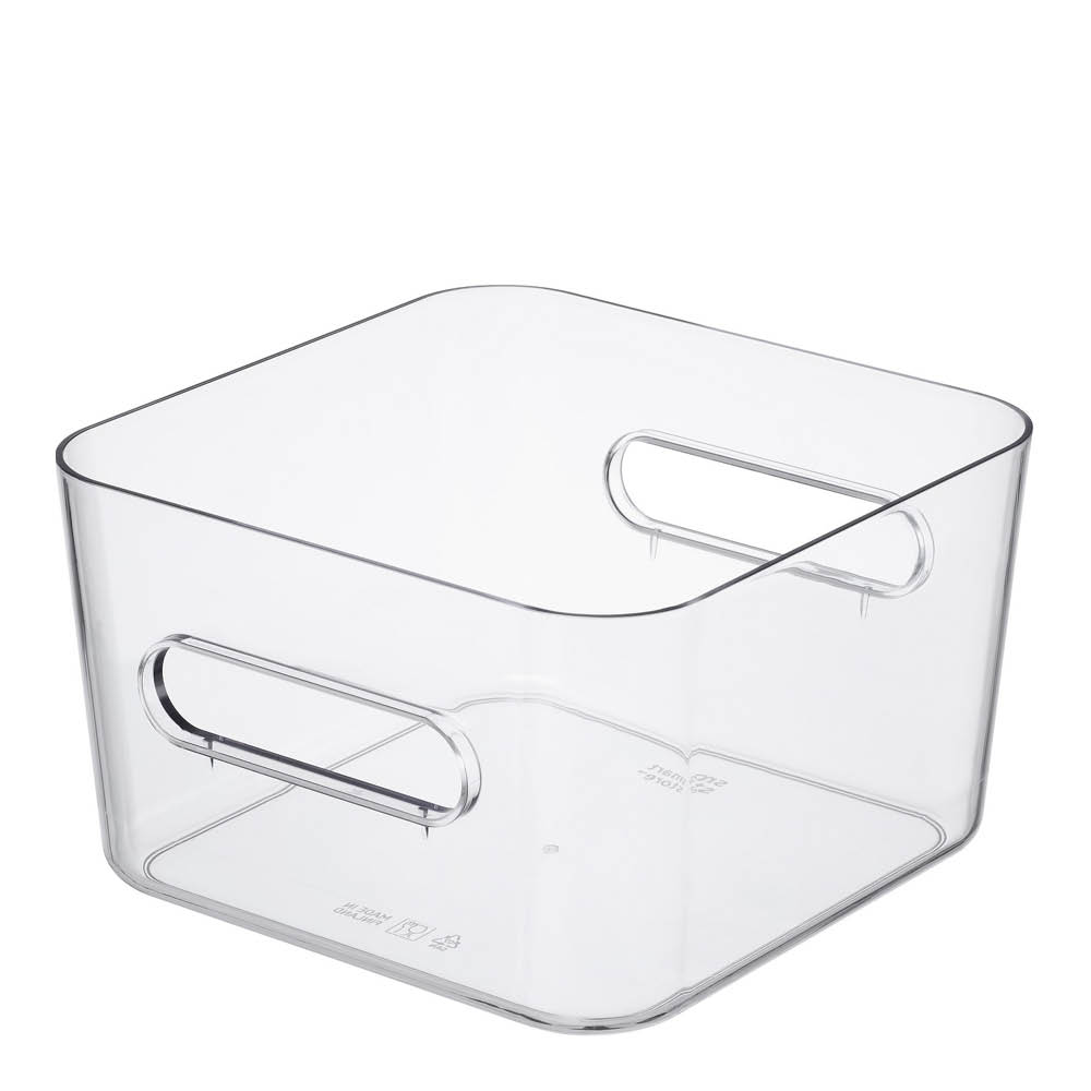 SmartStore - Compact Laatikko Neliö M 3,6L Kirkas