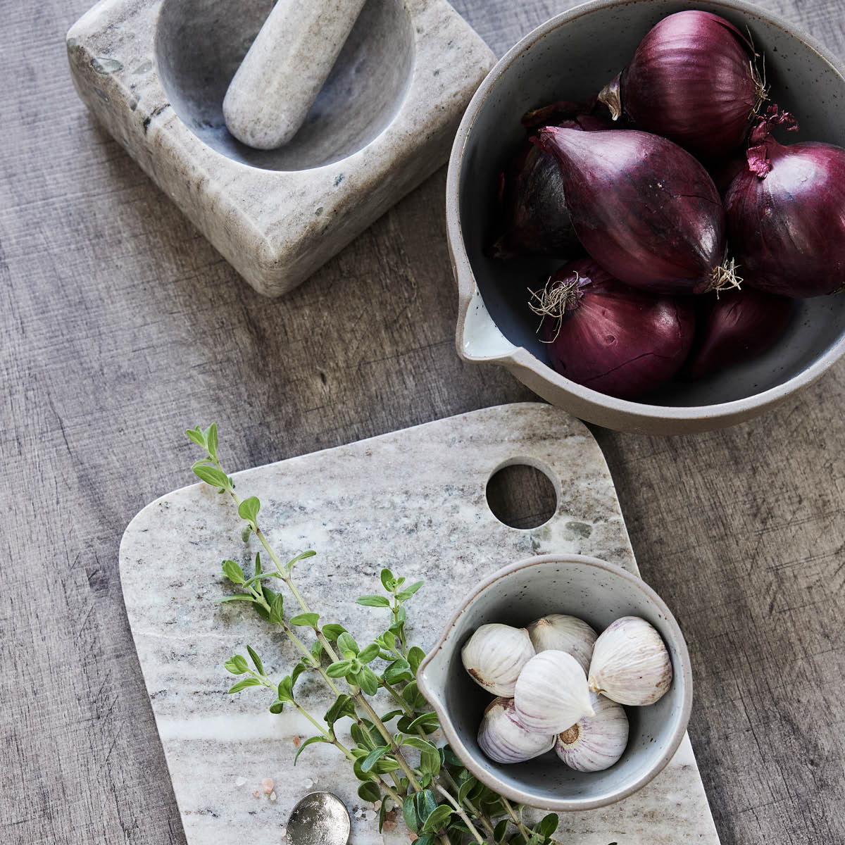 Lene Bjerre Elina mortel 12,5 cm mörk sand