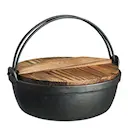 Nabe Gjutjärnsgryta med glaslock 3,6 L