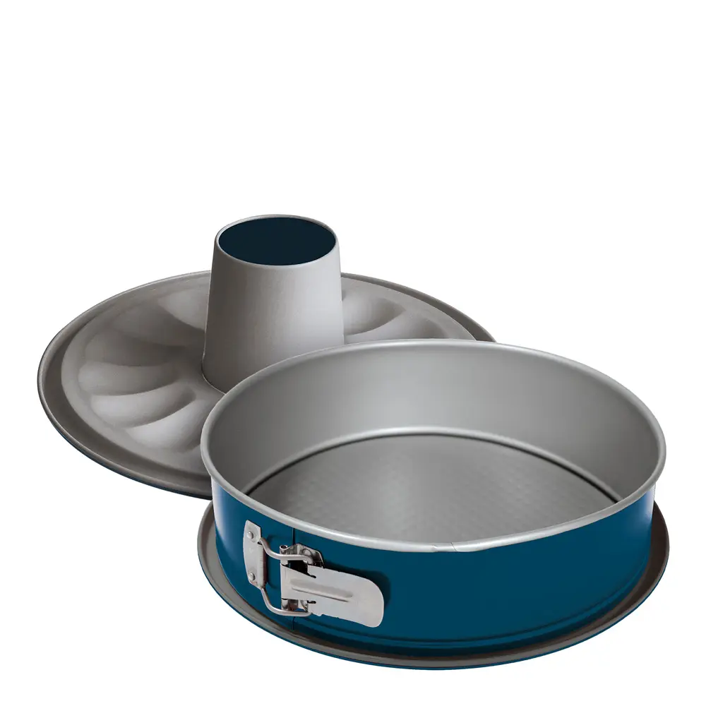 Xbake Irtopohjavuoka 26 cm 2 pohjaa Sininen