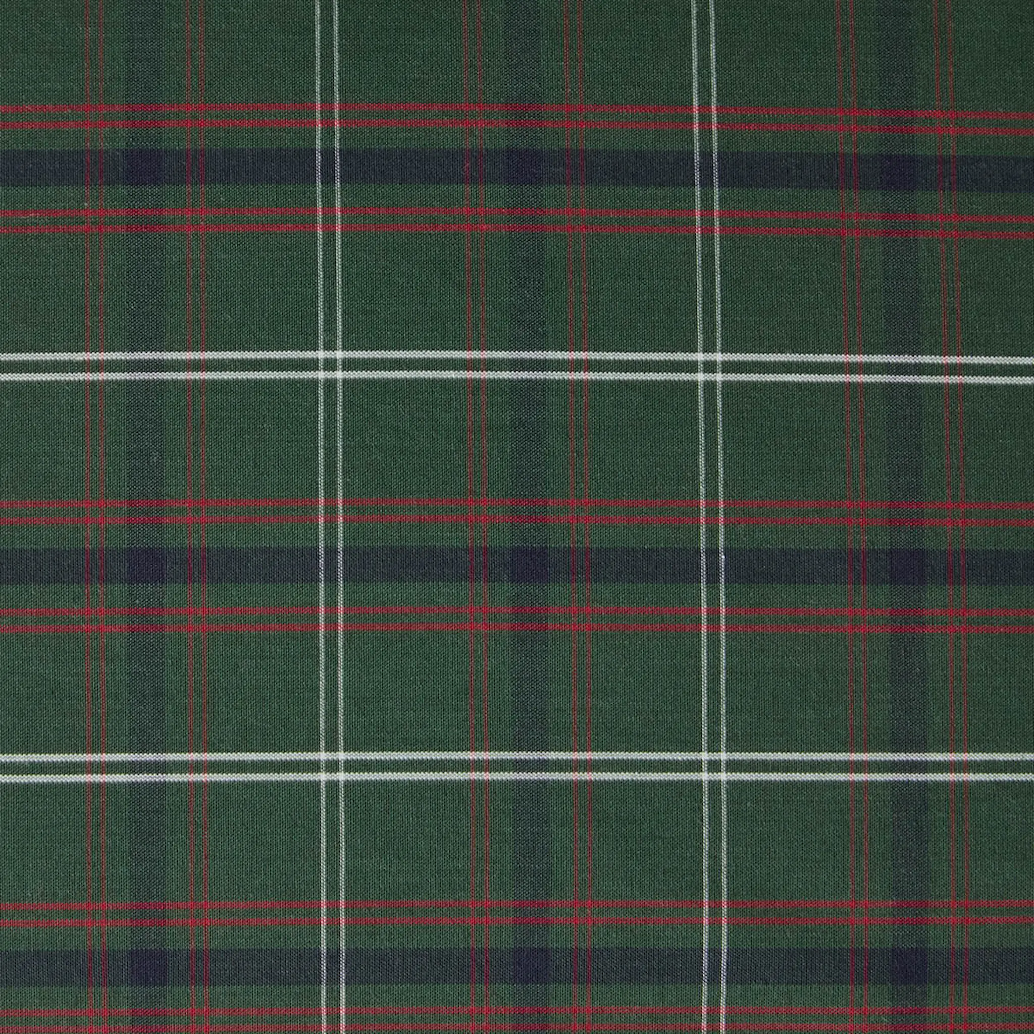 Lexington Örngott perkal 65x65 cm rutig grön/marinblå/vit/röd