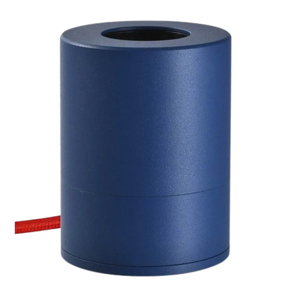 MITB Pop sokkel bordlampe 9 cm marineblå aluminium