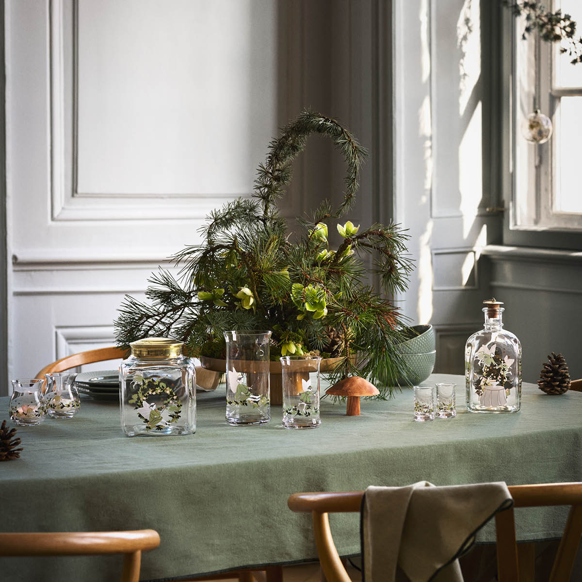 Holmegaard Christmas 2026 olutlasi 50 cl monivärinen