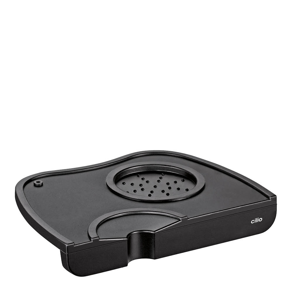 Cilio - Barista Tamppausmatto 17x12 cm Musta