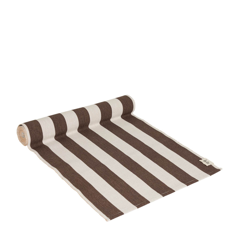Fondaco Amalia bordslöpare 40x140 cm nougat