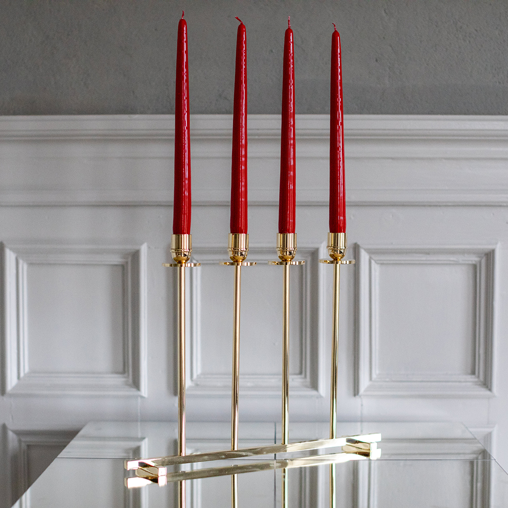 Hilke Alto Ljusstake 4 ljus Mässing