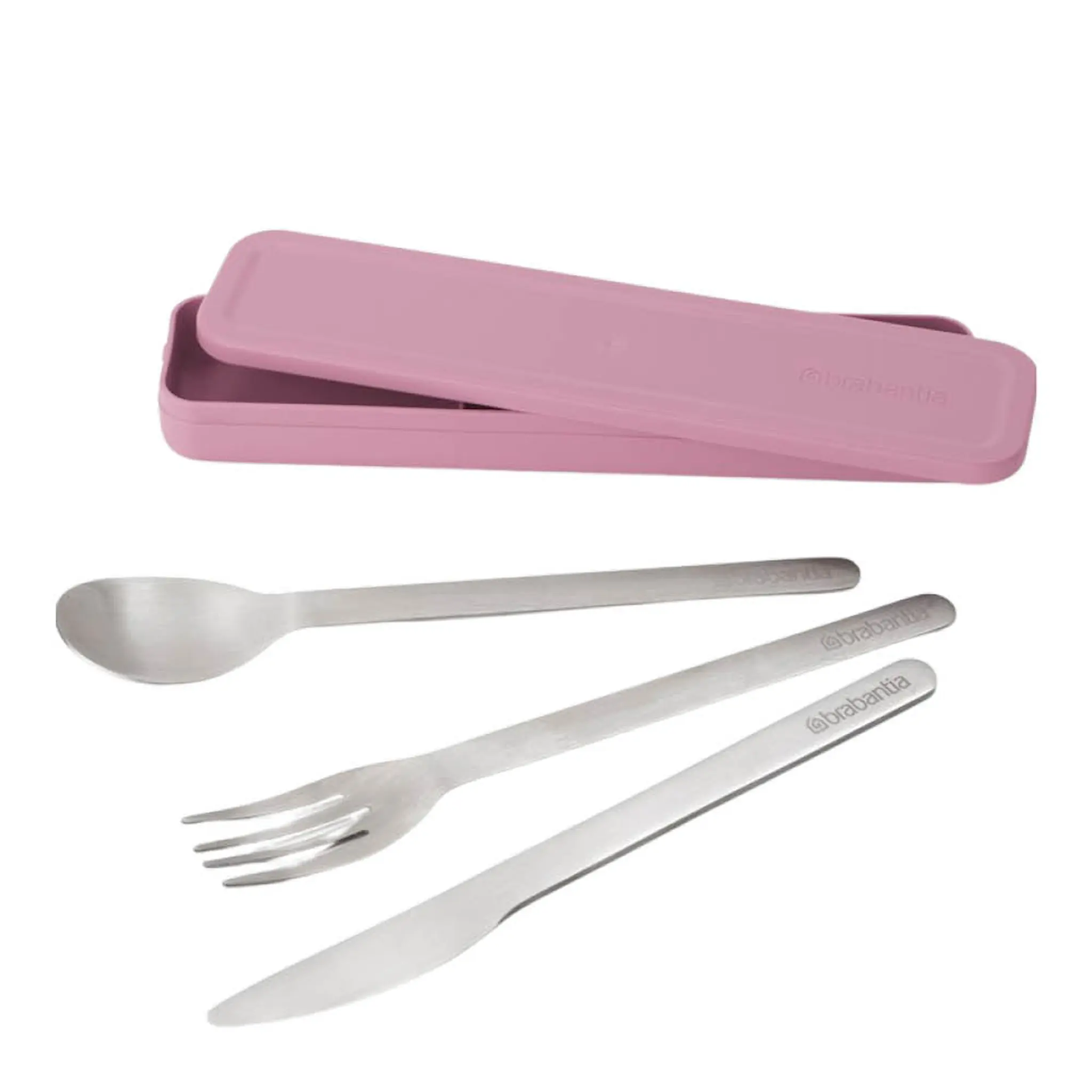 Brabantia Make & Take Aterimet kotelolla 3 osaa Lilac Pink