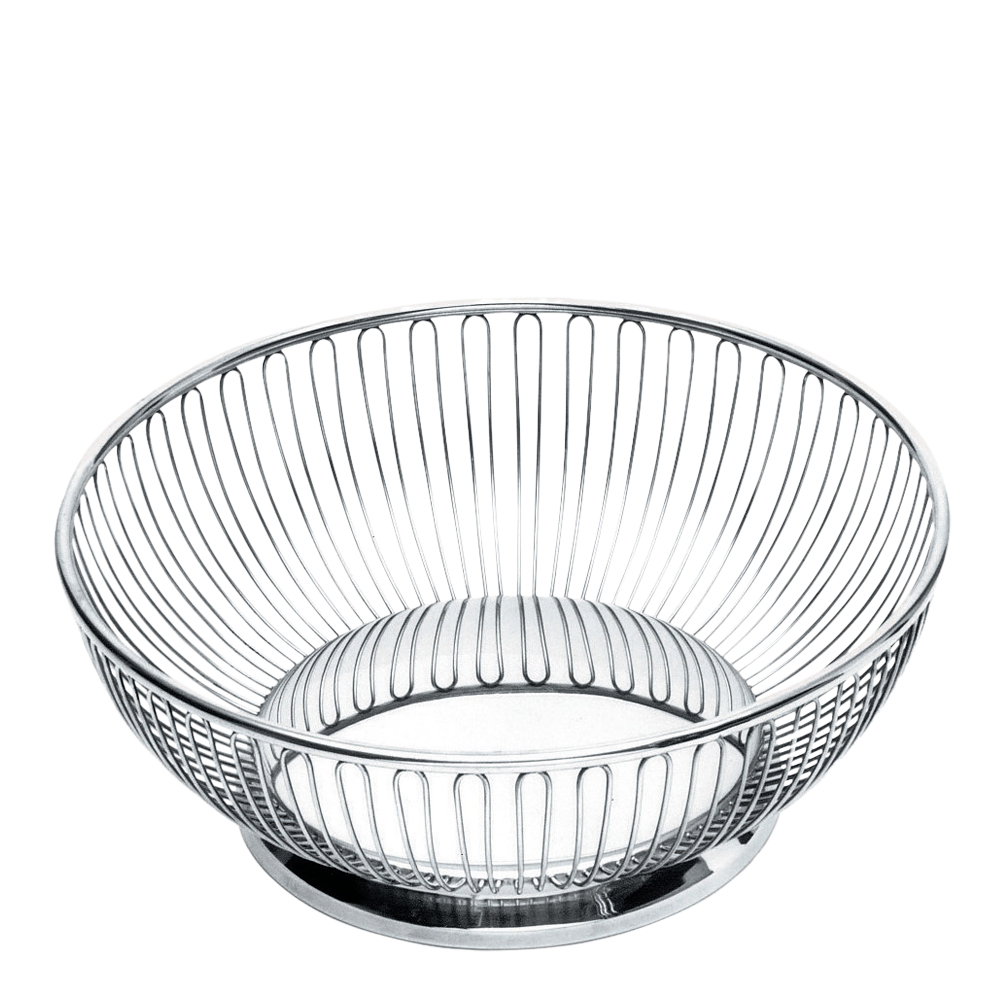 Alessi Round Wire trådkorg 24,5 cm rostfritt stål