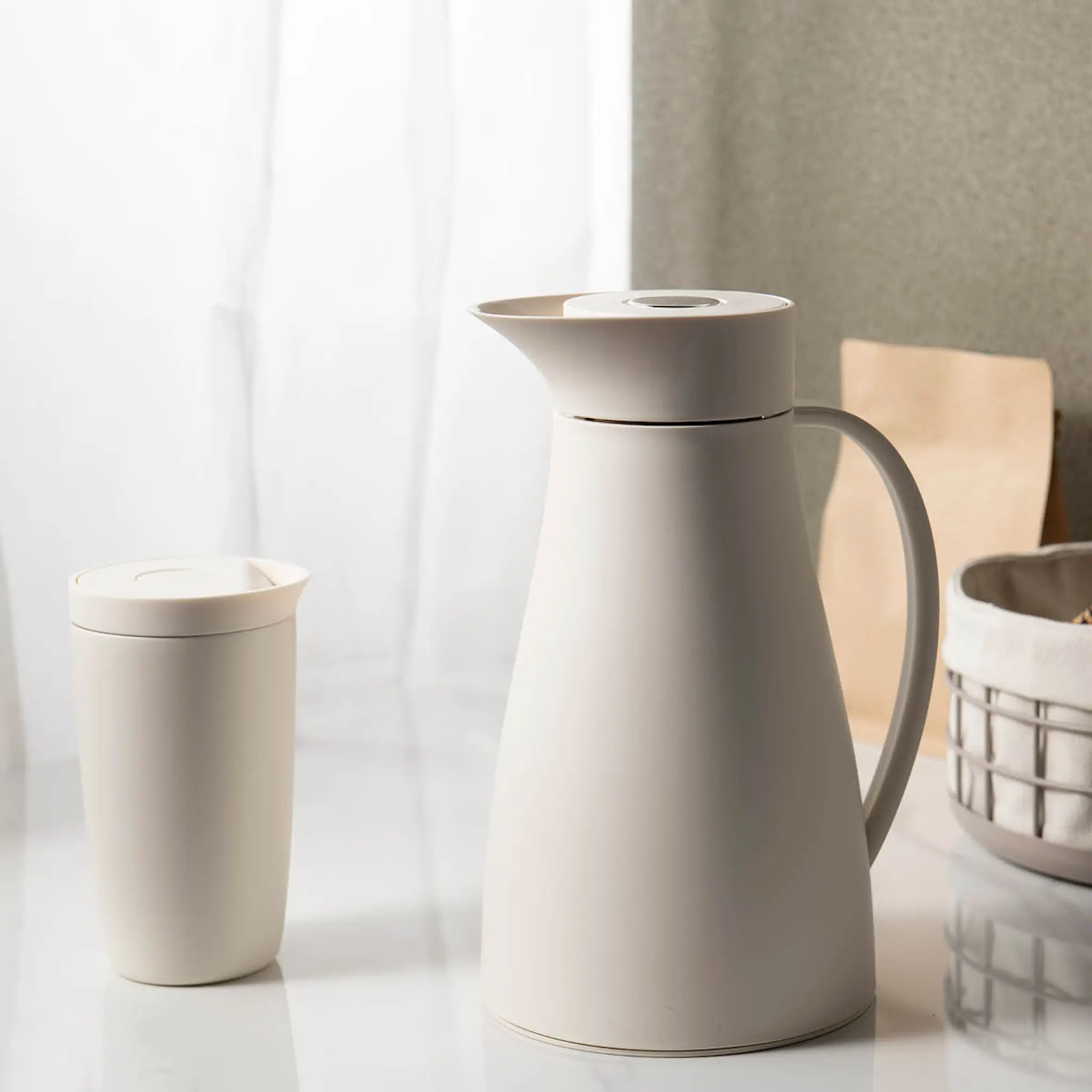 Modern House Lundi Termoskannu 1 L Creme