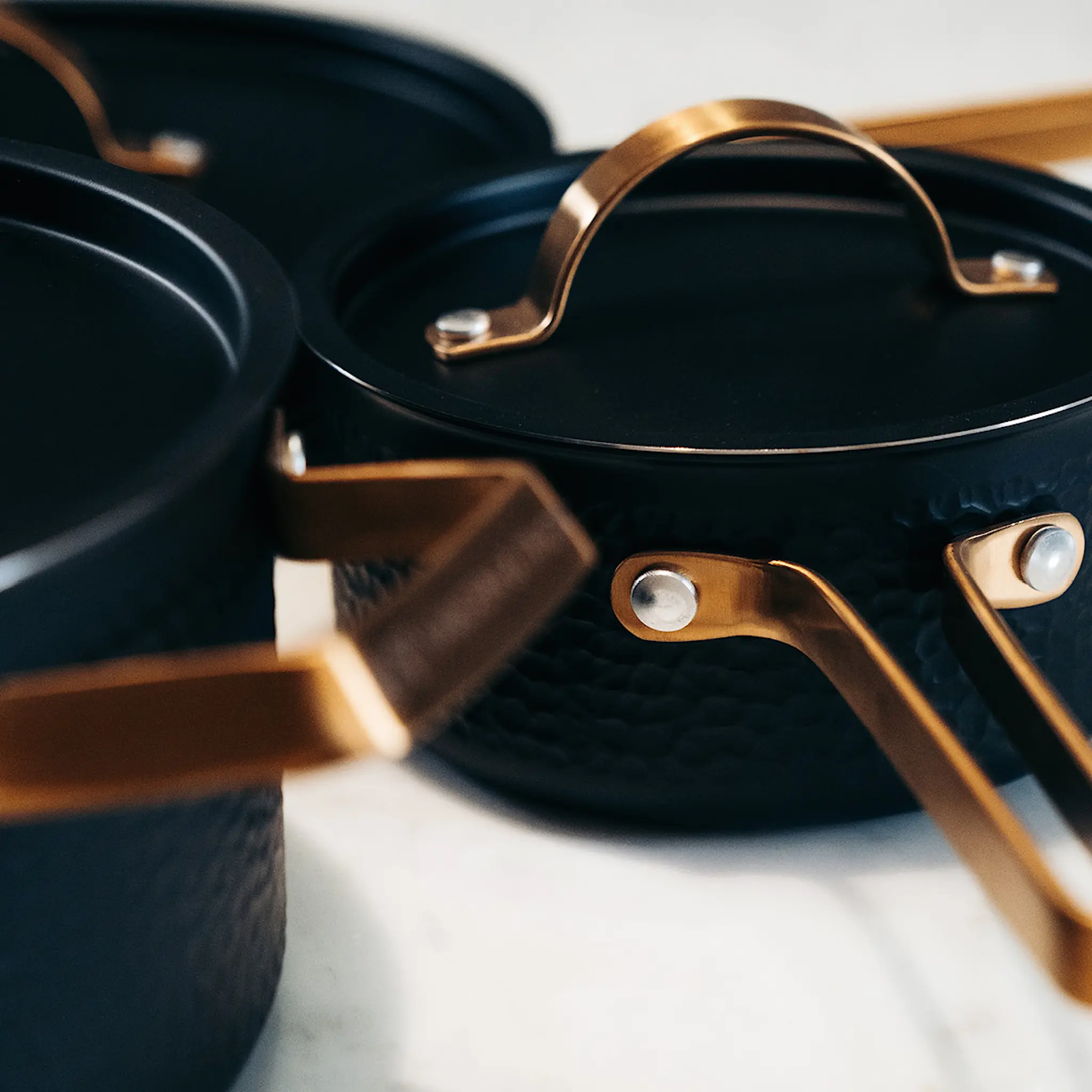 Vargen & Thor Viggo Kattila kannella 1,6 L Musta