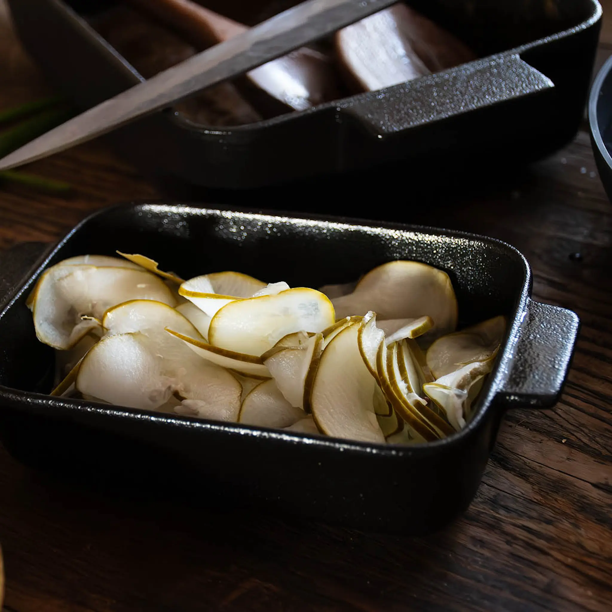 Satake Uunivuoka 19x11 cm 2 kpl Musta