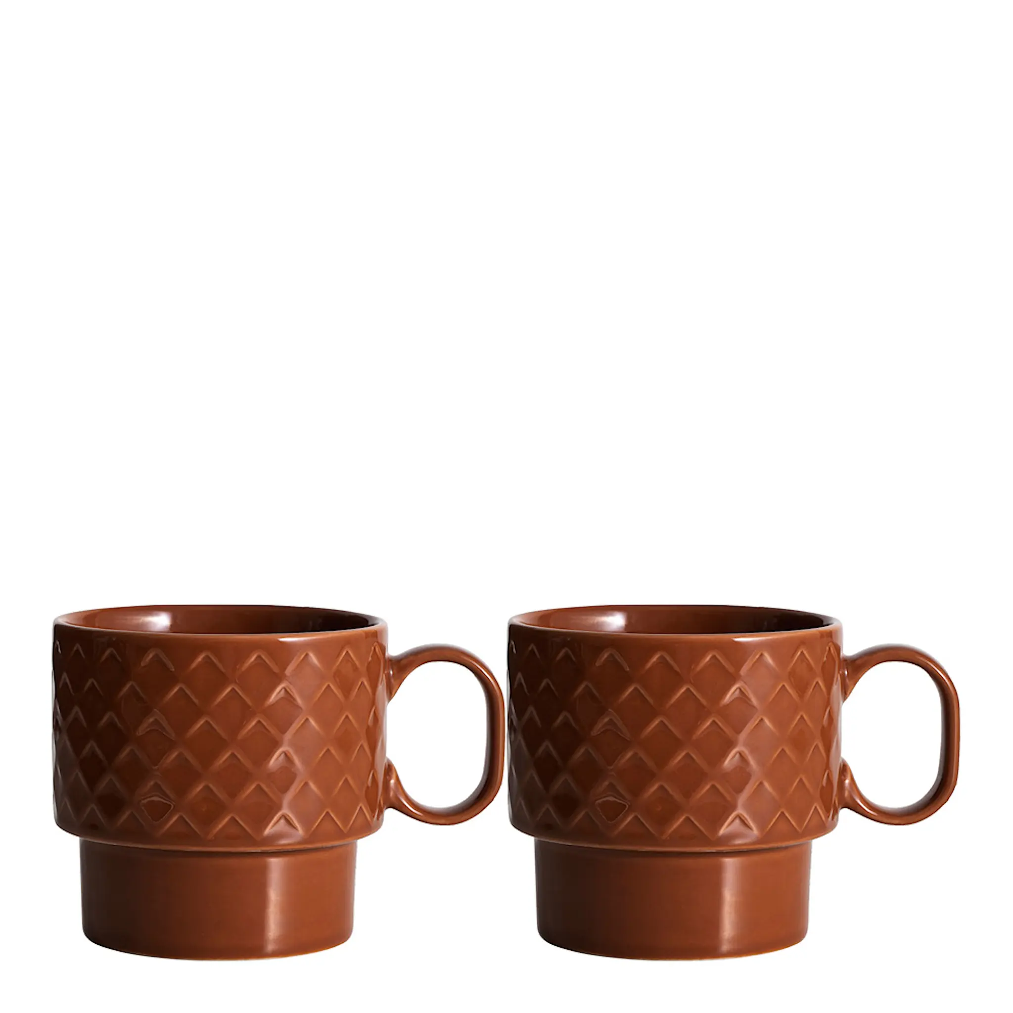Sagaform Coffee & More temugg 50 cl 2-pack terracotta
