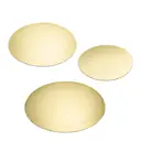 bAYk tårtfat set 3 delar 20/25/30 cm guld