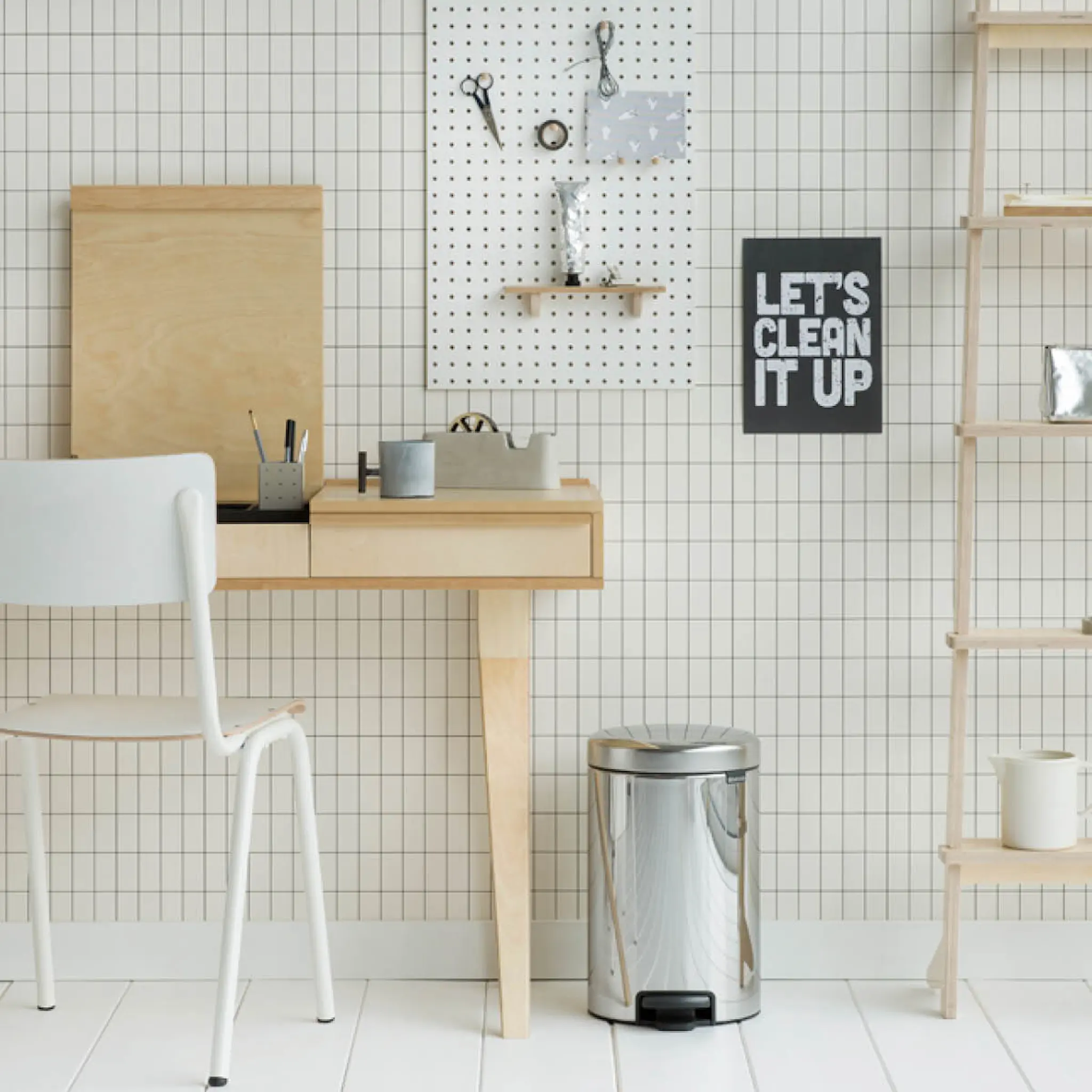 Brabantia NewIcon pedalhink 12 L blankt stål