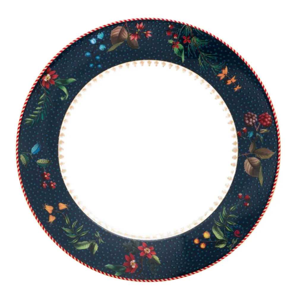 Berry Blues Lautanen 21 cm Sininen