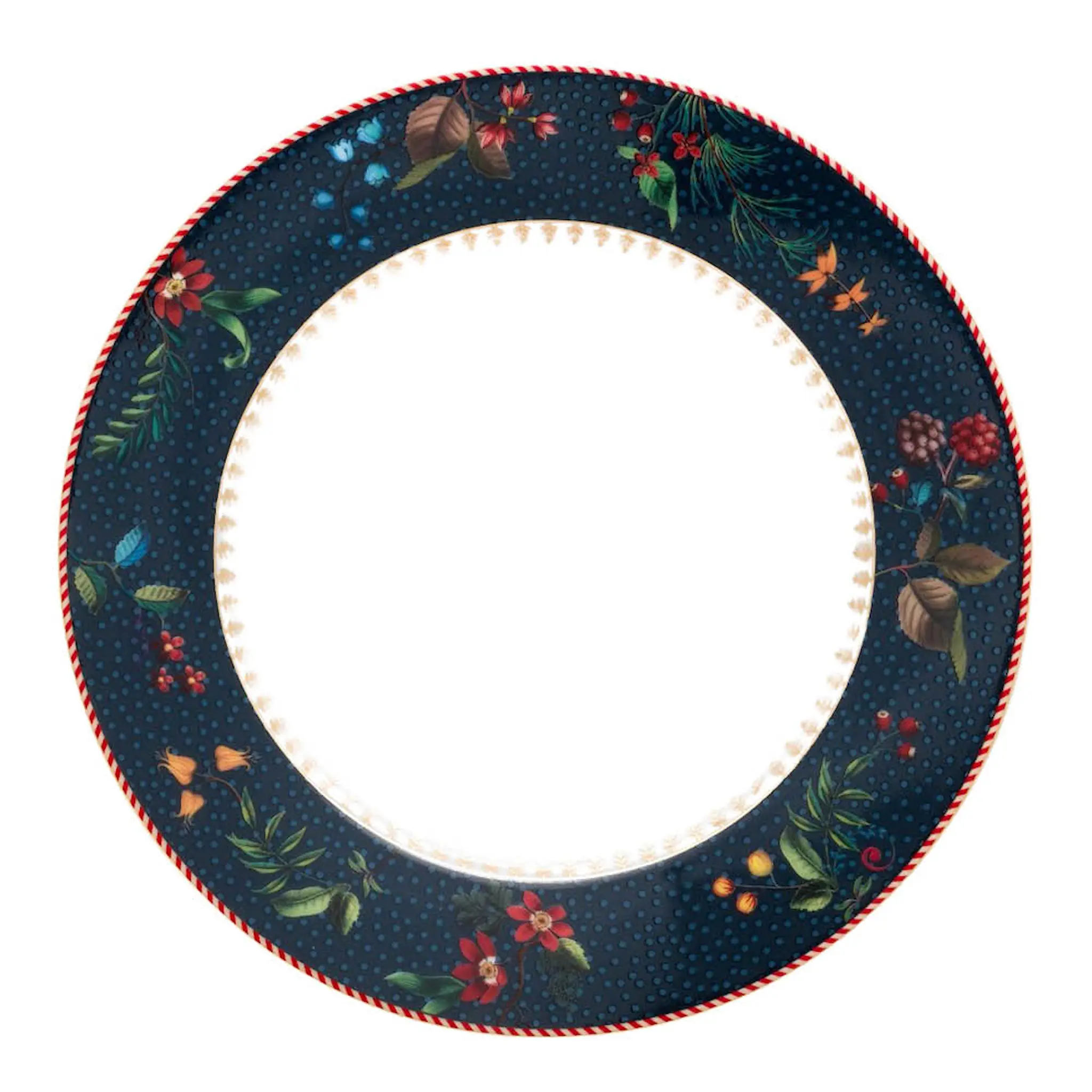 Pip Studio Berry Blues Lautanen 21 cm Sininen