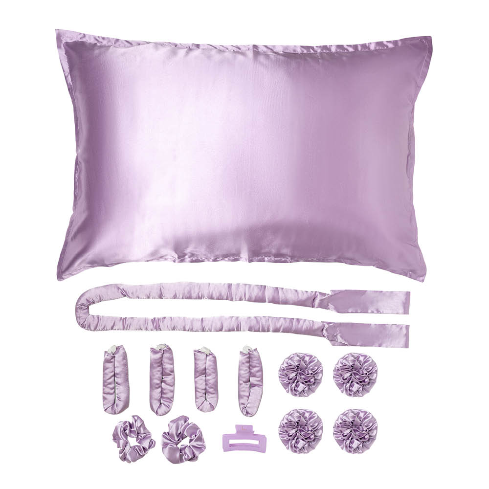 Mermade Heatless Curls Setti 16 mm Pinkki