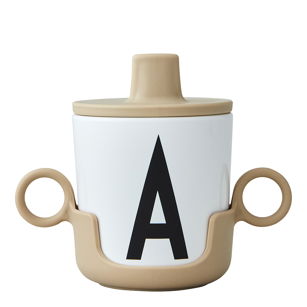 Design Letters Handtag till Ecozen Barnmugg Beige