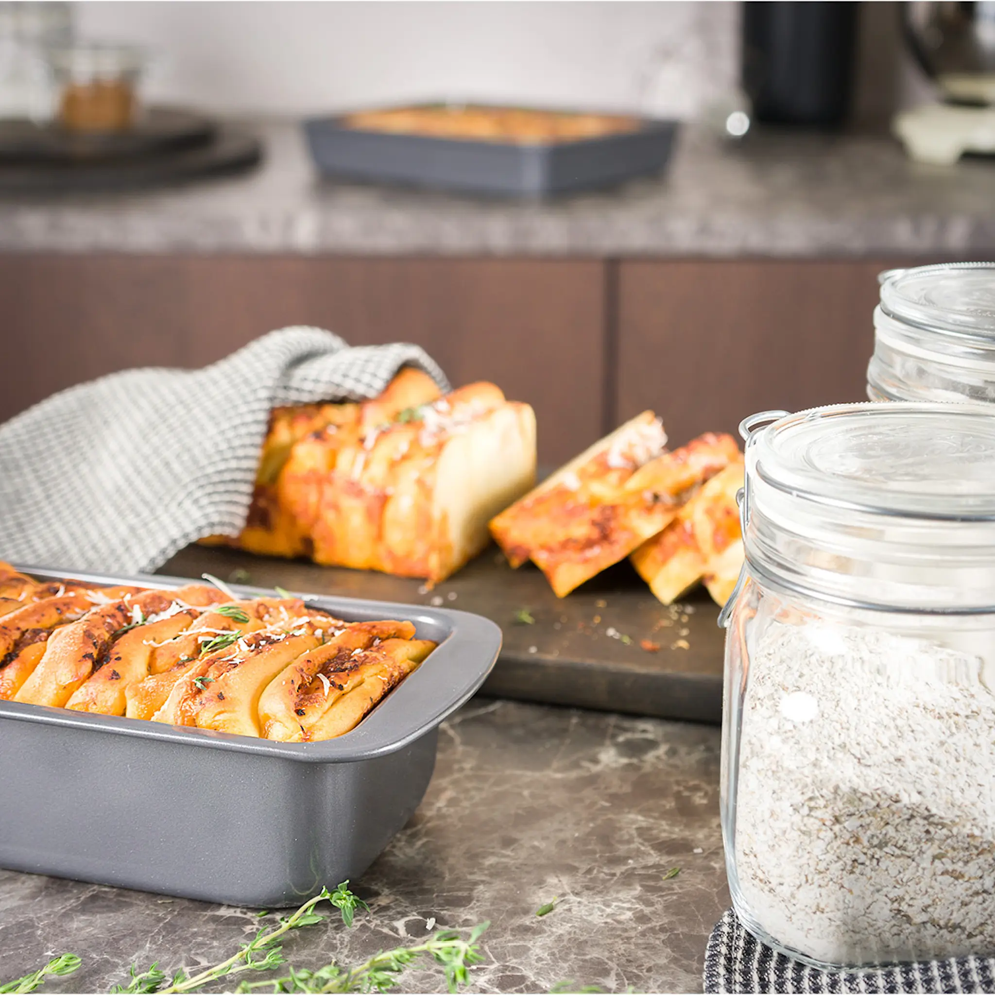 Modern House bAYk Leipävuoka 2 L Harmaa