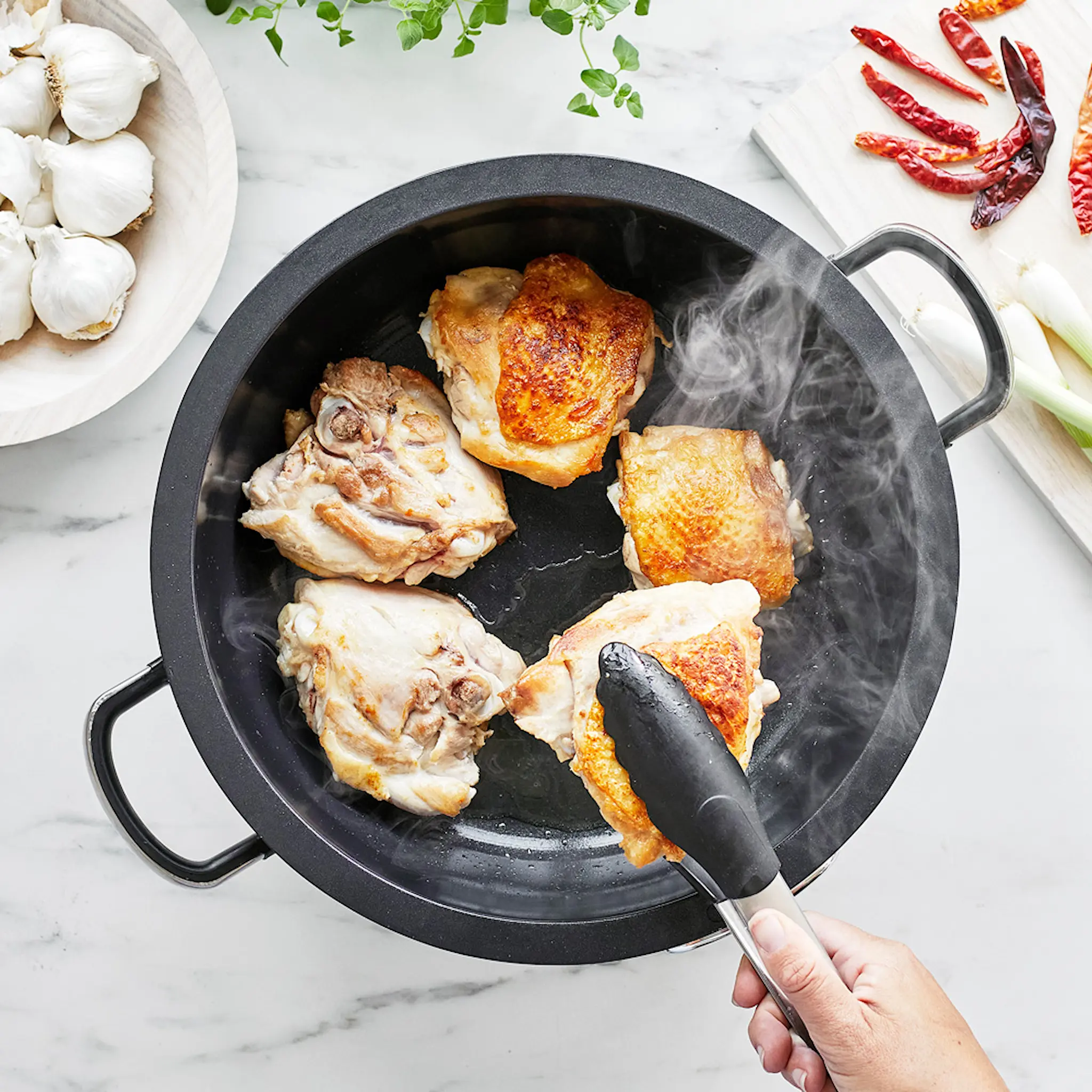 GreenPan Elite multicooker 5,6l stål