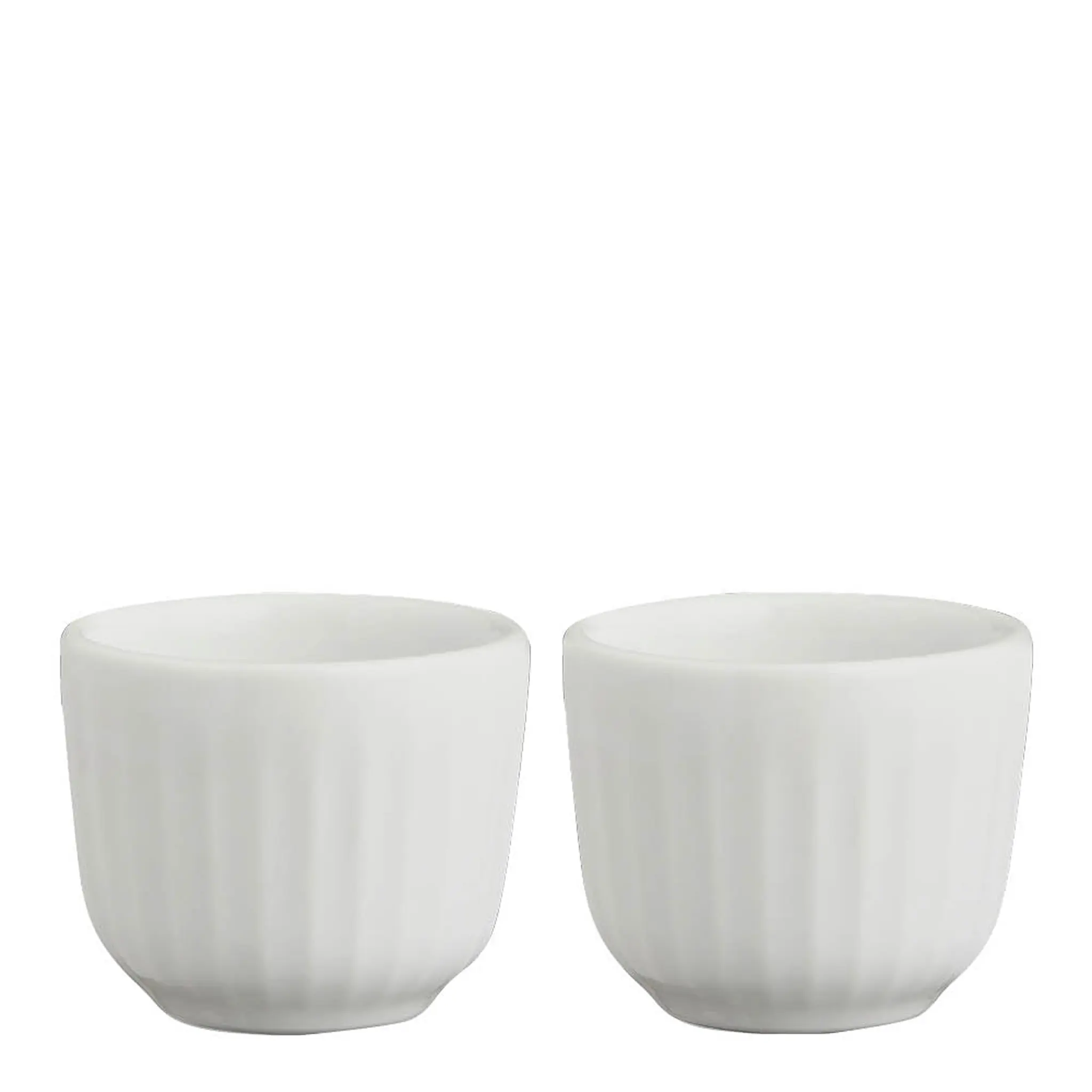 Kähler Hammershøi Äggkopp 5 cm 2-Pack Vit