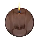 Globus bordslykta 8 cm Amber