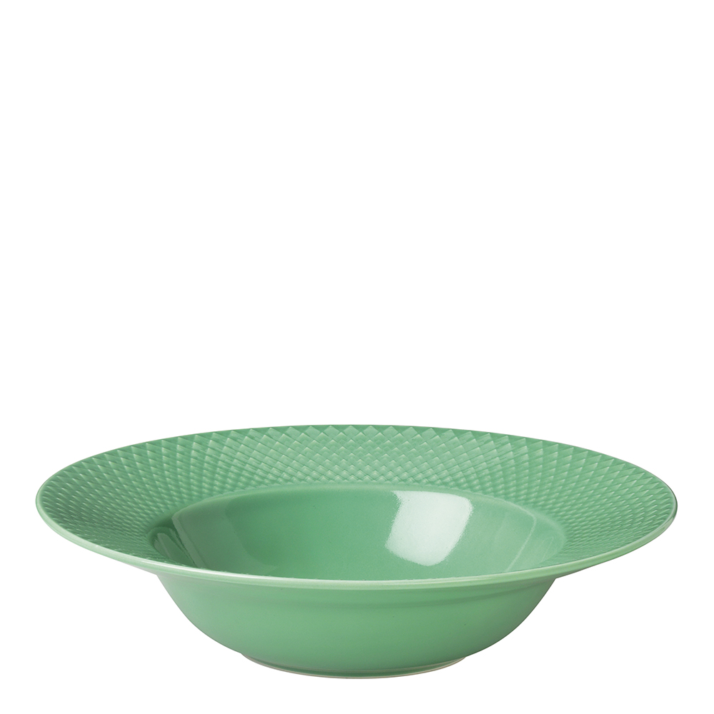 Lyngby Porcelæn Rhombe Color dyp tallerken 24 cm