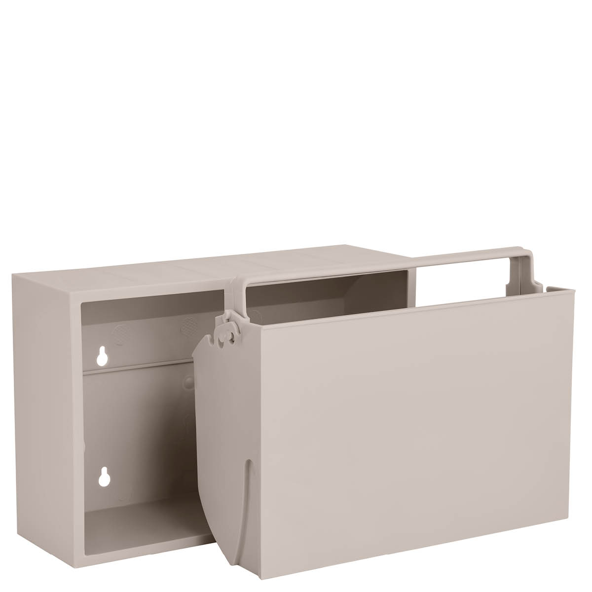 ReCollector Mini sorteringsbox 30x10x15 cm Silver Cloud Grey