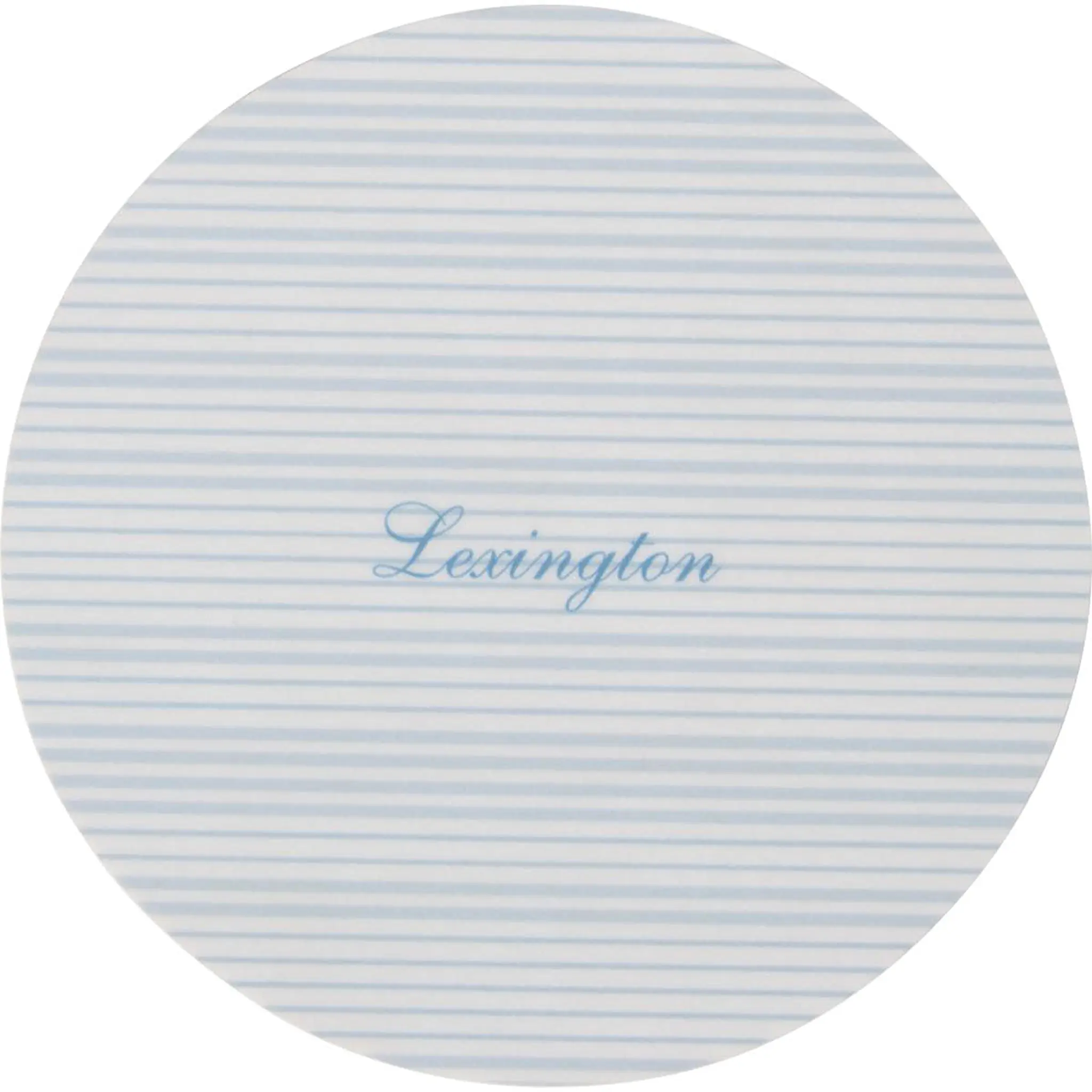 Lexington Glasunderlägg dubbelsidig 9 cm 4-pack vit/blå