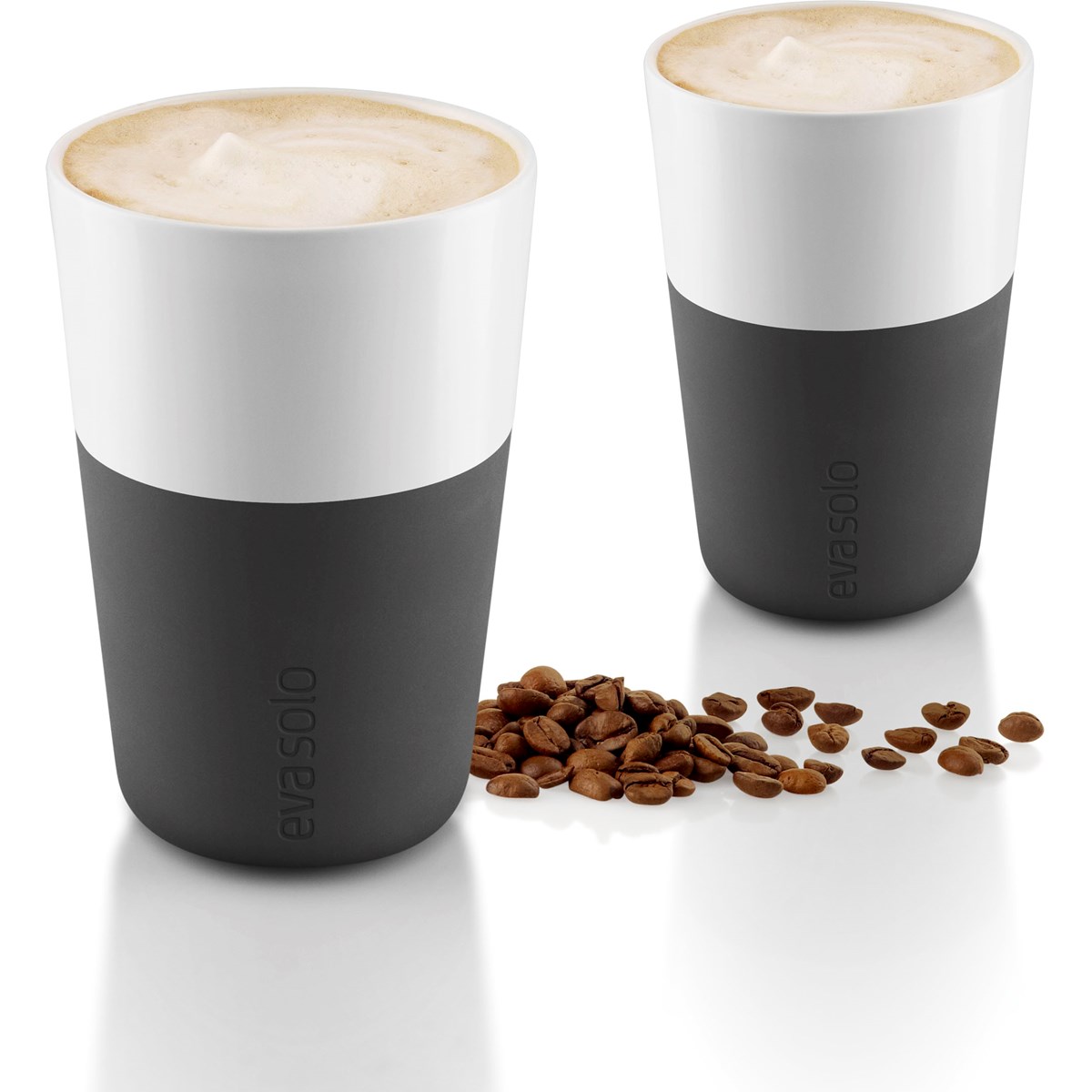 Eva Solo Caffe Lattemugg 36 cl 2-pack Carbon Black