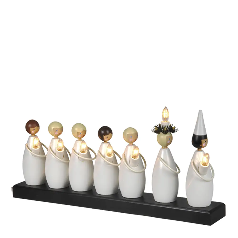 Lucia Sähkökynttelikkö 7 kynttilää