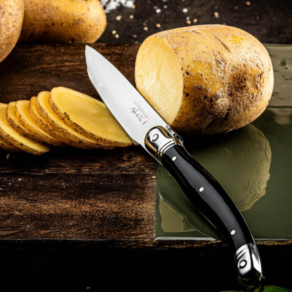 Laguiole Style de Vie Knivset 3 delar svart