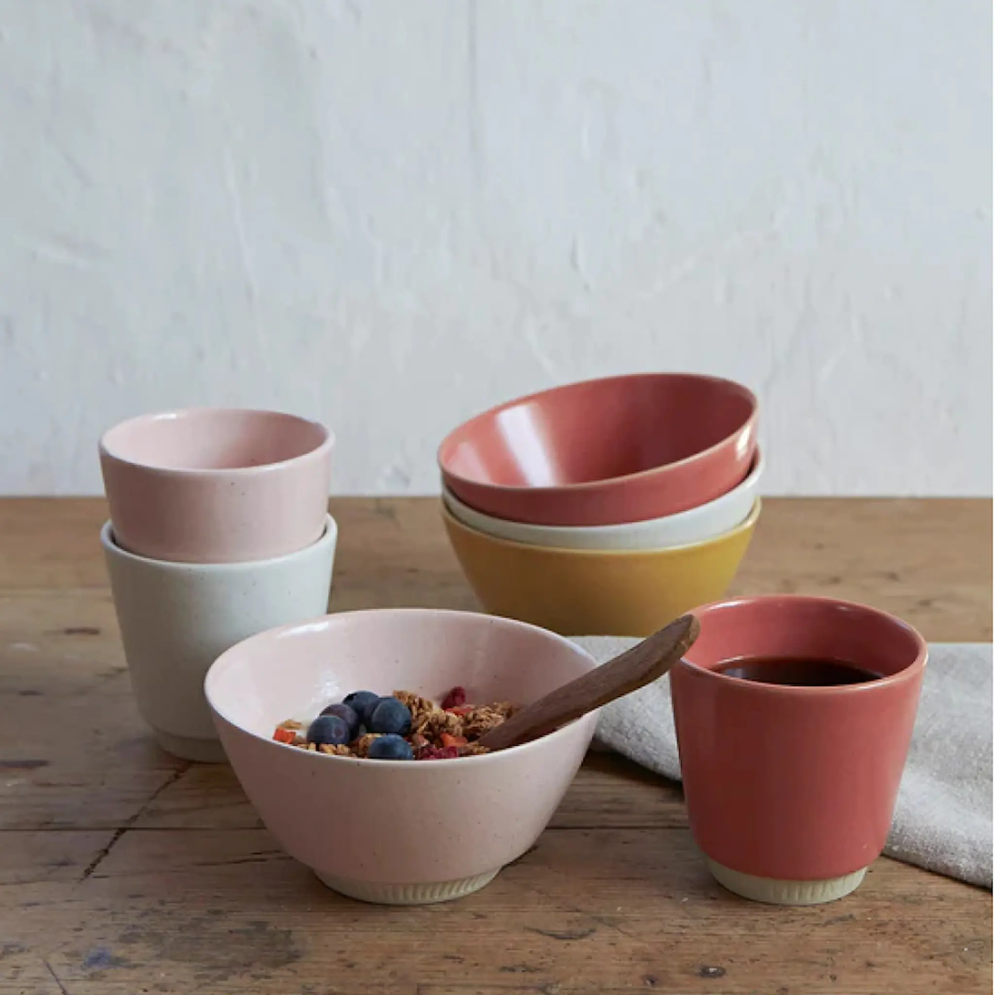 Knabstrup Keramik Colorit Muki 25 cl Koralli