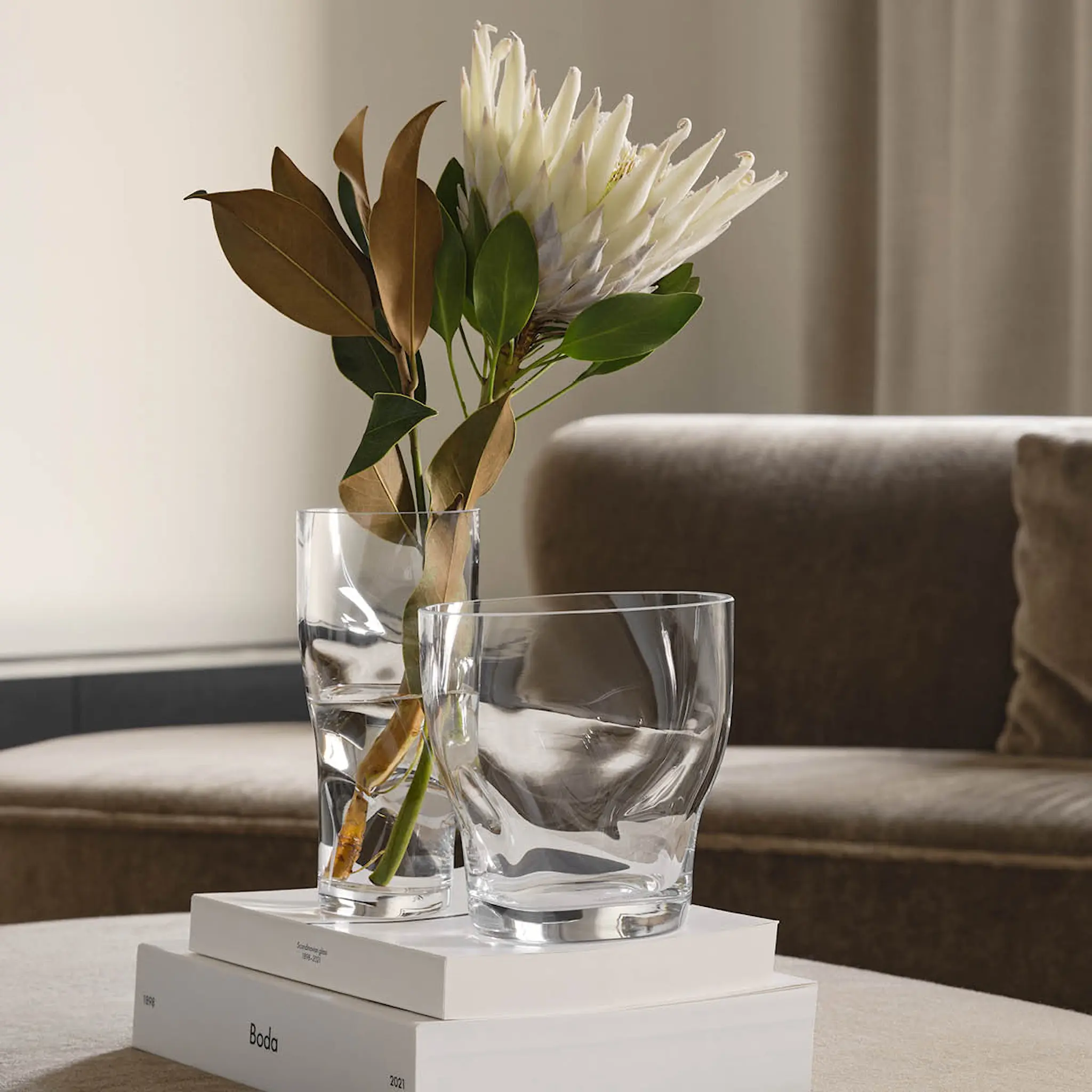 Orrefors Squeeze tulpanvas 18 cm klar