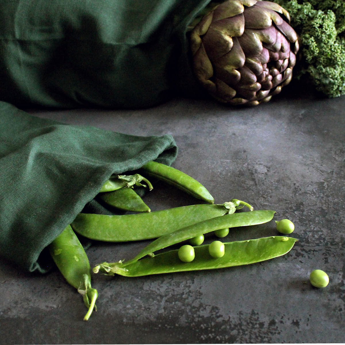 The Organic Company Matpåse 3-pack mörkgrön