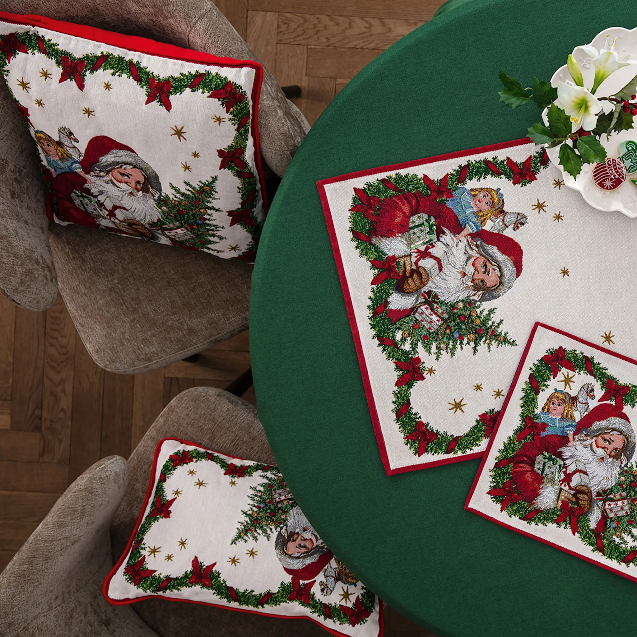 Villeroy & Boch Toys Fantasy Gobelin Tyyny Tonttu 45x45 cm