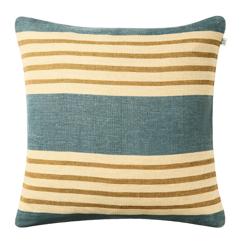 Chhatwal & Jonsson Aria putetrekk lin 50x50 cm Heaven Blue/Khaki