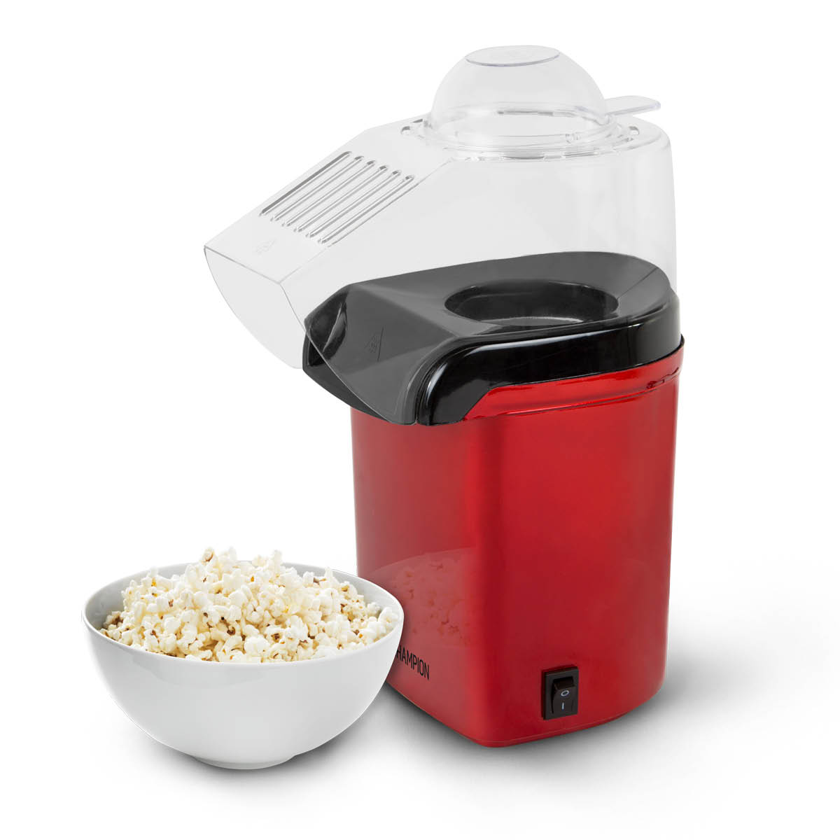 CHAMPION Popcornmaskin liten PCM110 röd
