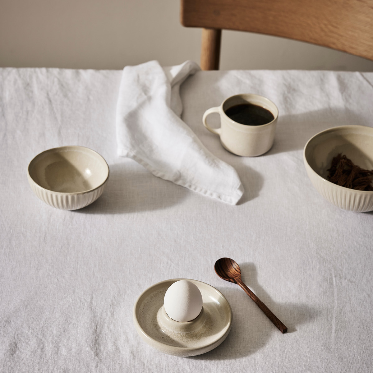 Tell Me More Granada skål 15,5 cm krem