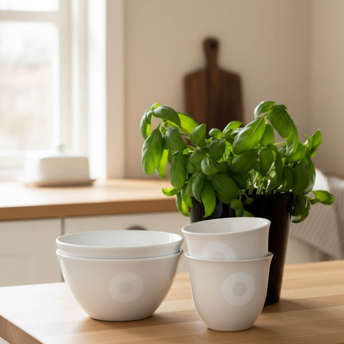 Rotor Design Signatur serveringsskål 40 cl beige/vit