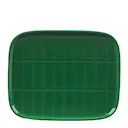 Tiiliskivi assiett 15x12 cm mörkgrön