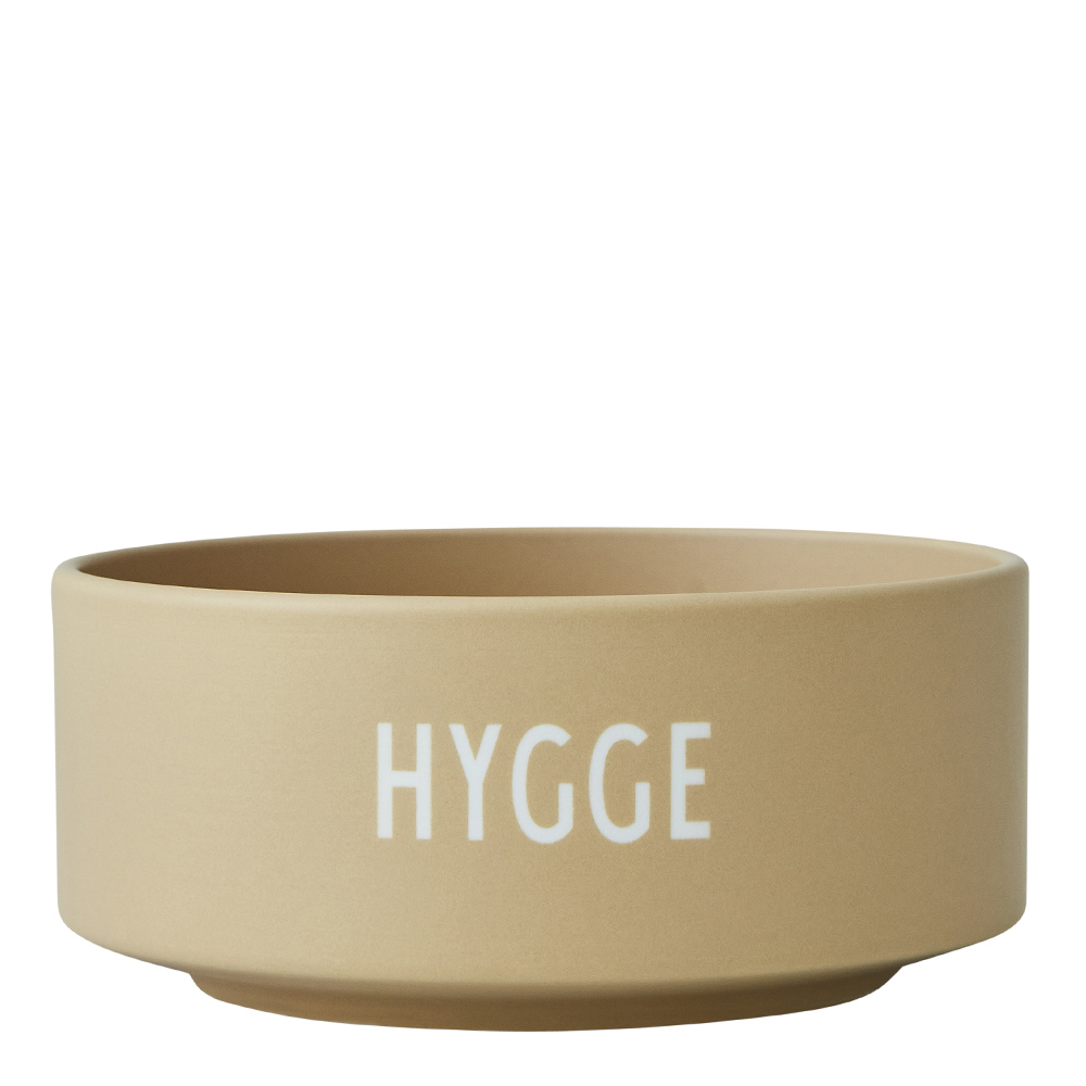 Design Letters Favourite Skål Hygge 12,6 cm Beige