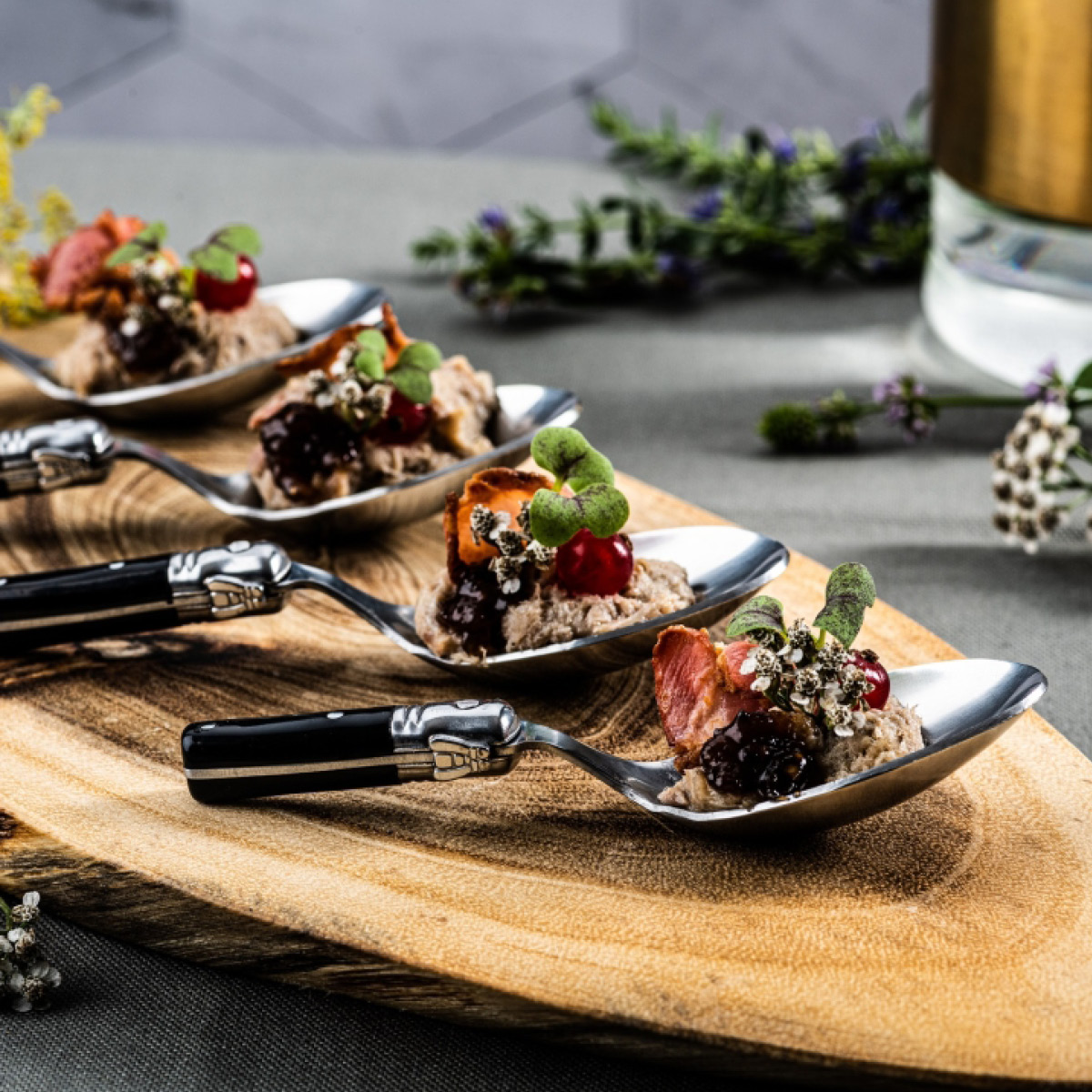 Laguiole Style de Vie Smaksked set 6-pack