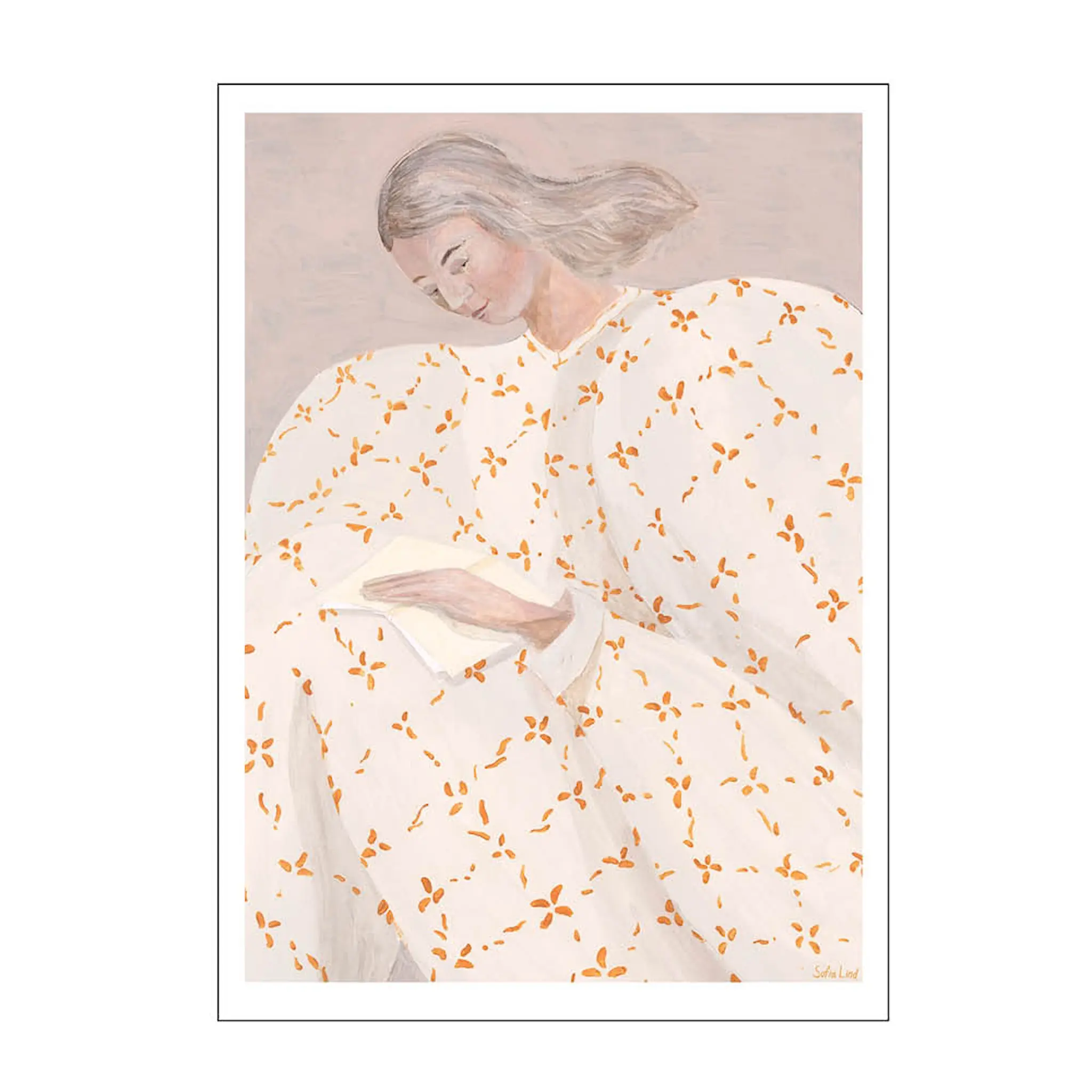 Poster & Frame The Poster Club x Sofia Lind poster 30x40 cm secret notes