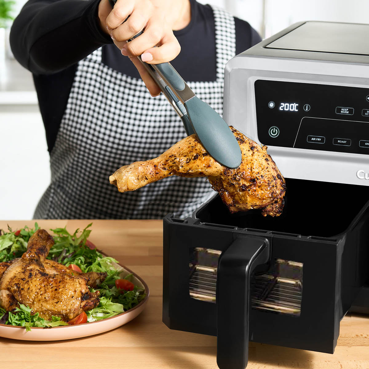 Cuisinart AirTwin airfryer AFD10XSSE 10,4 L 2400 W rostfri
