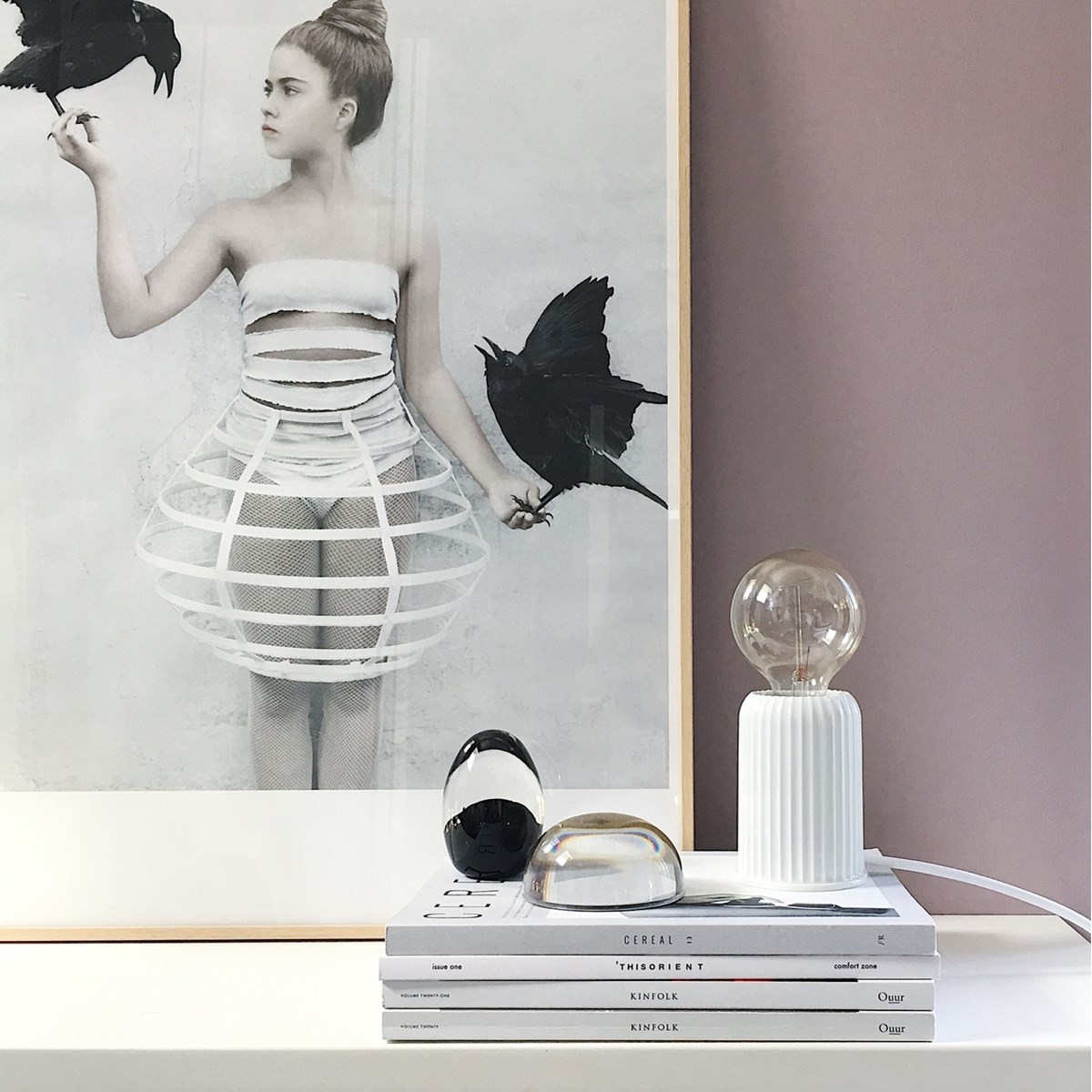 Lyngby Porcelæn Lyngby Riippuvalaisin 10,7 cm Valkoinen